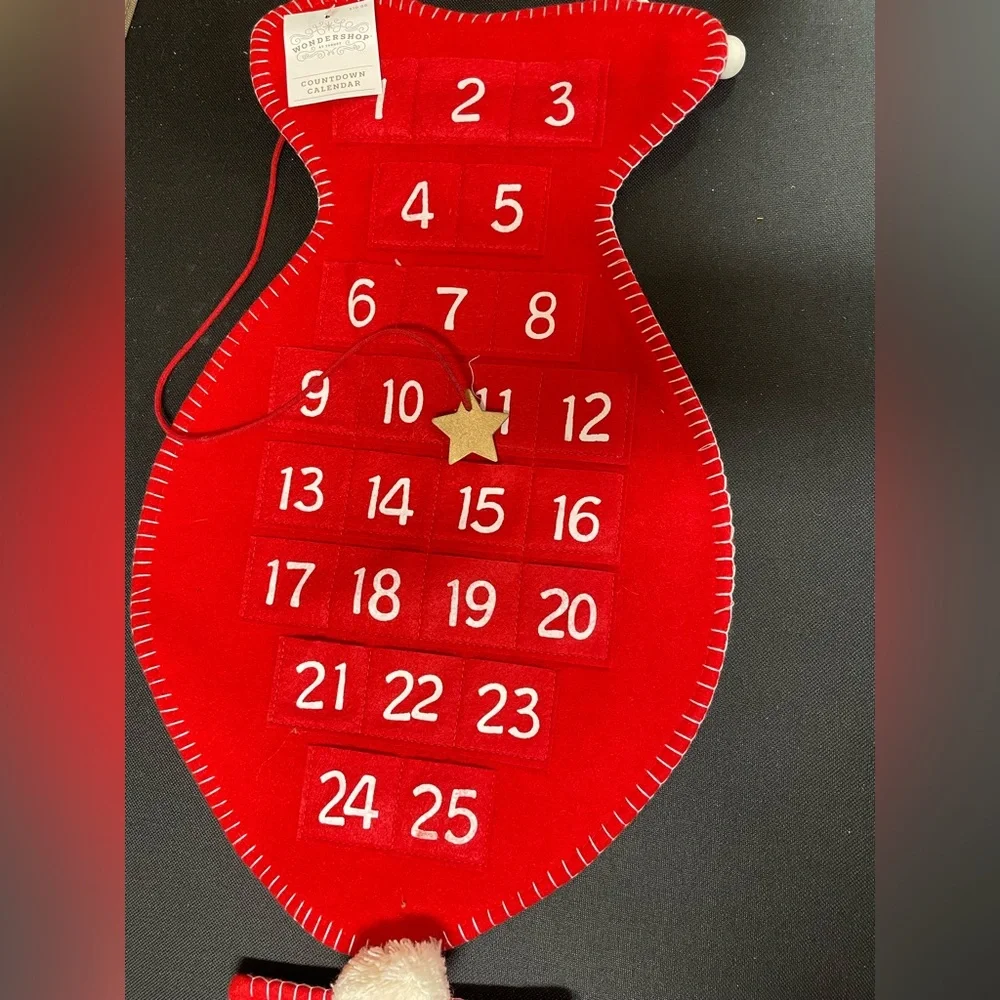 Count down to Christmas calendar